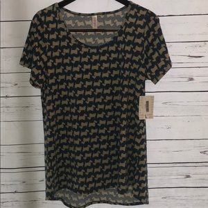 NWT Classic T size Large with Dog print